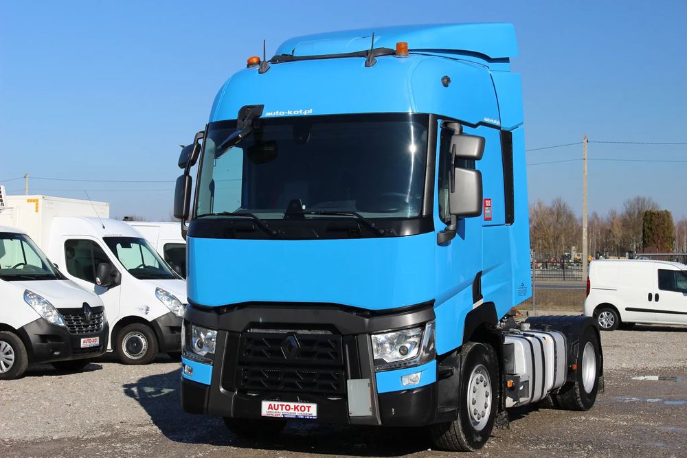 Renault T480 *13L* /HYDRAULIKA / KLIMA POSTOJOWA/2 ZBIORNIKI /ACC / BL.MOSTU / Euro 6 /*SERWIS FR*/ STAN IDEALNY /  NOWE OPONY/Spr z FR / auto kot.pl /