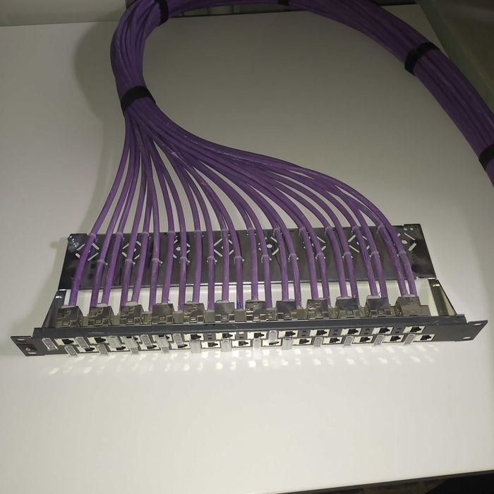 Molex Patch Panel Krosowy 24 Porty Gniazdo RJ45 STP kat.6