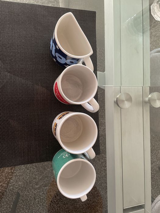 Conjunto de 4 canecas