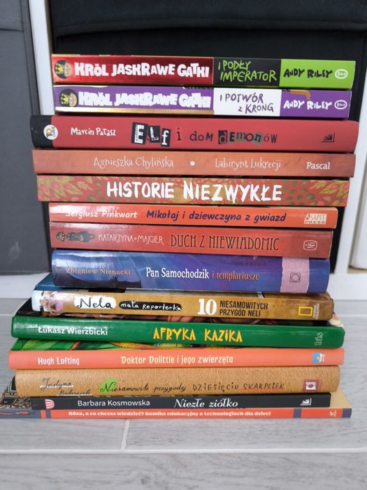 Książki dla dzieci i młodzieży - jak nowe