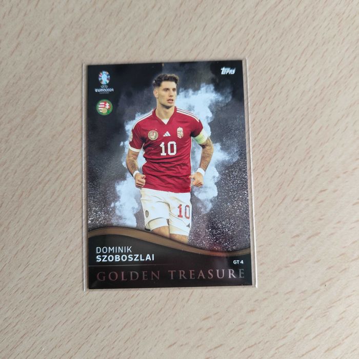 Set Completo Cartas Golden Treasure Topps Euro 2024