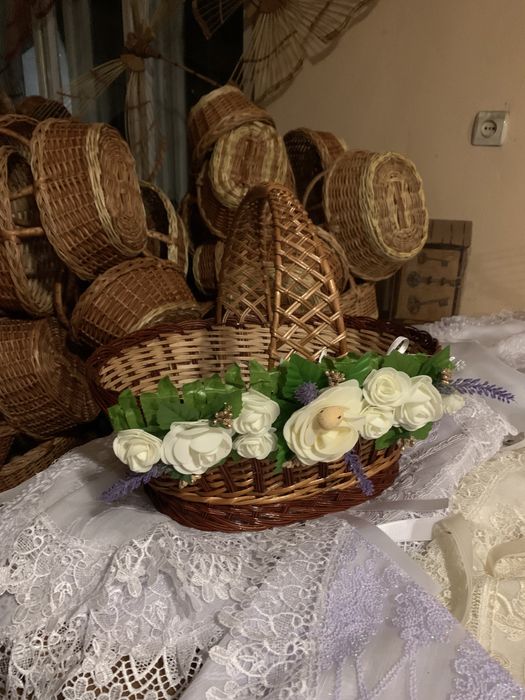 Корзина из лозы / корзина з лози / корзина на пасху / Из лози