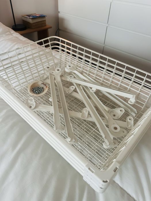 4 cestos IKEA completos prontos a montar