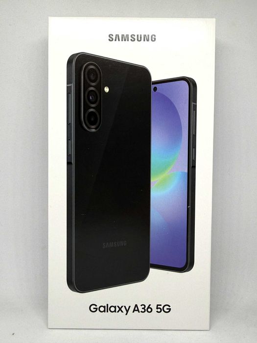 Samsung Galaxy A36 5G 128GB Czarny - NOWY - iTop Muranów Lokal 32