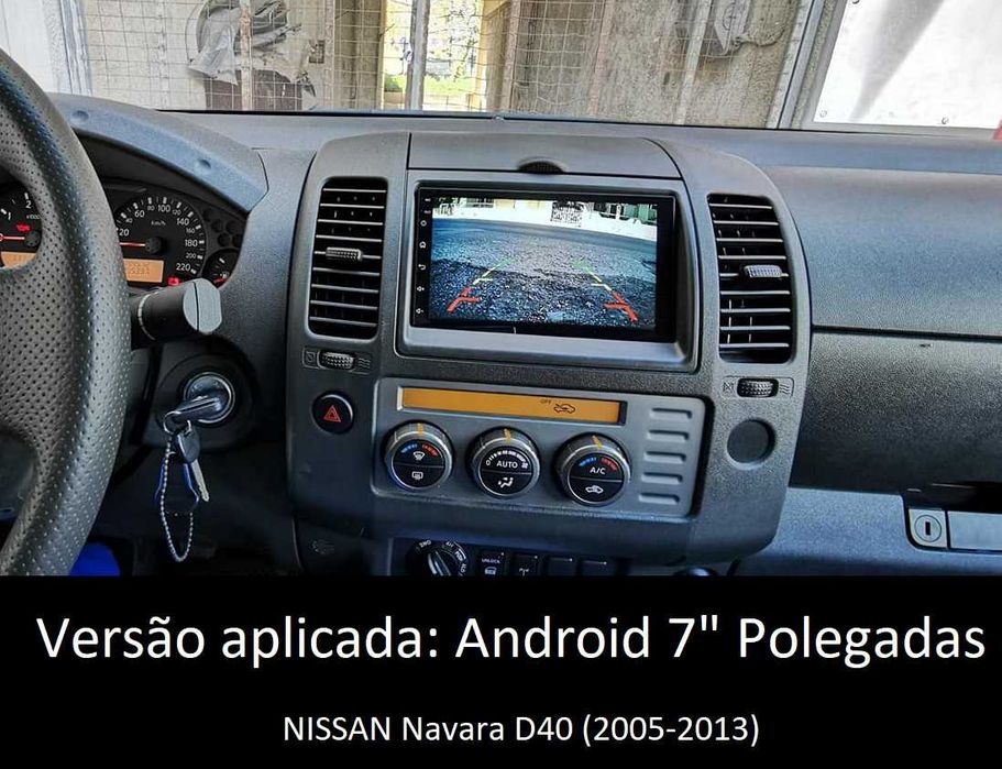 Rádio 2DIN • Nissan NAVARA • D22 / D40 (1997 a 2013) • Android 4+32GB