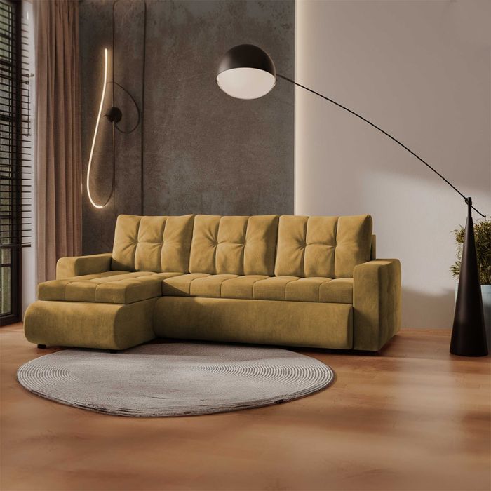 Narożnik z funkcją spania FABIO / Raty / Szybka dostawa!