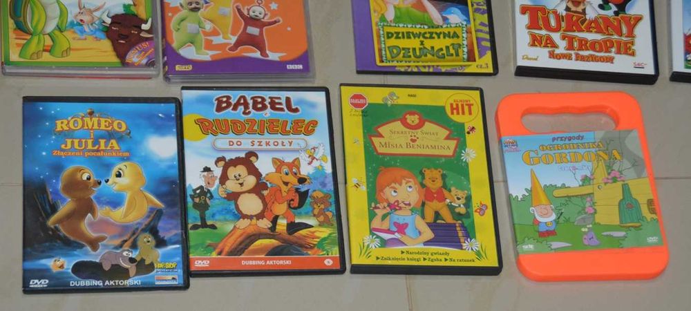 Zestaw 17 bajek na dvd