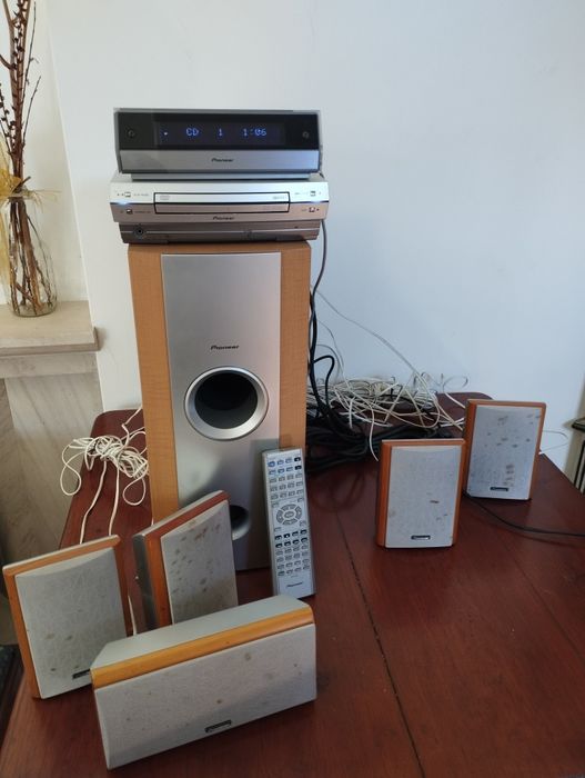Sistema de som home cinema Pioneer