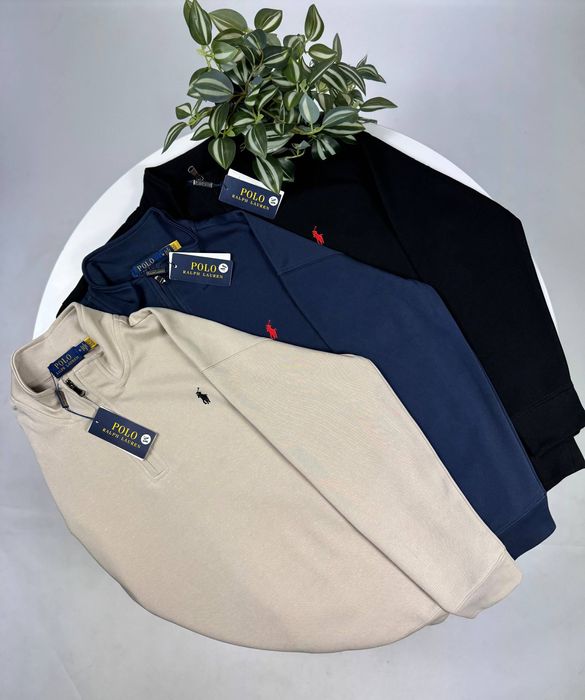 Зип поло Ralph Lauren поло усі розміри кофта 1/3