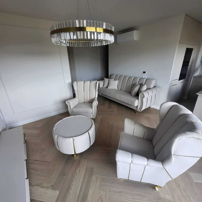 Sofa rozkładana Monaco pojemnik funkcja spania Piękna NOWA