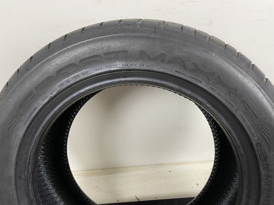 215/55R16 97Y Dunlop Sport Maxx RT 22rok NOWE 2 SZTUKI