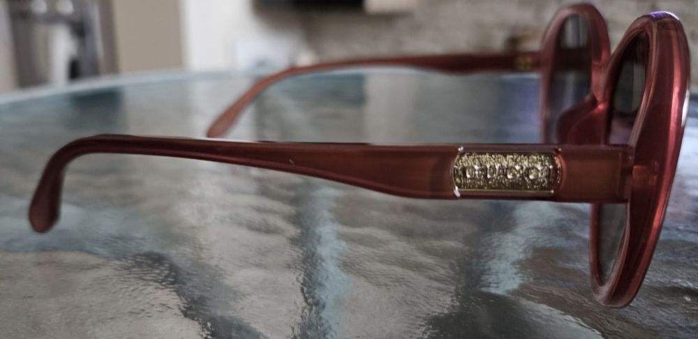 Brązowe okulary Gucci