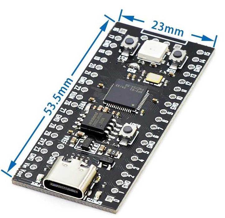 RP2040 TYPE-C USB Raspberry 16MB Pico Raspberry Pi микроконтр. ардуино