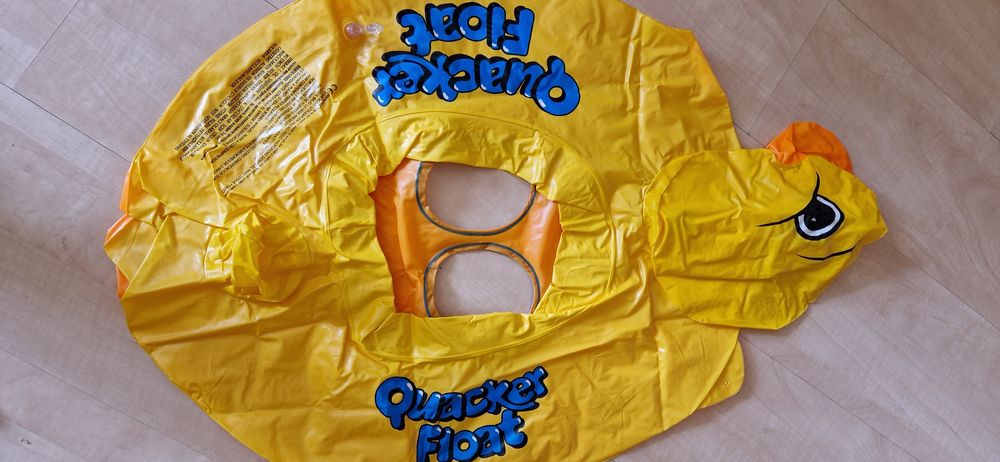 Kolo ponton kaczka dla maluszka do plywania