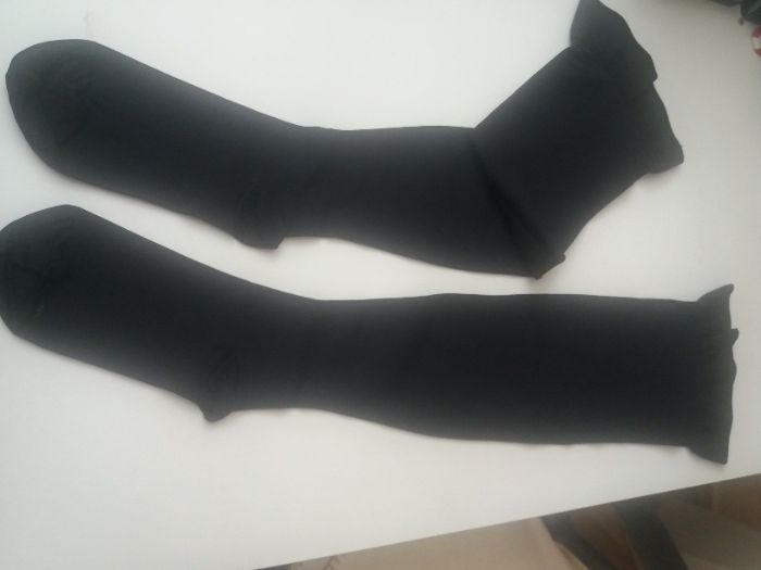 Чулки компрессионные с силиконовой резинкой