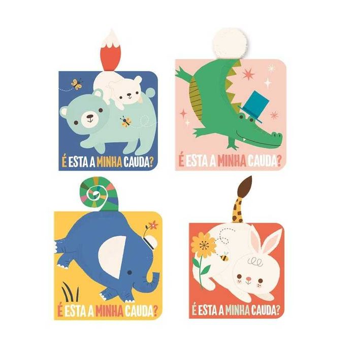 É Esta a Minha Cauda? Urso / Crocodilo / Coelho / Elefante