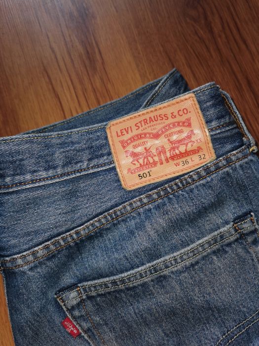 Levi's 501 W36 L32 spodnie jeansowe jeansy Levis dżinsy