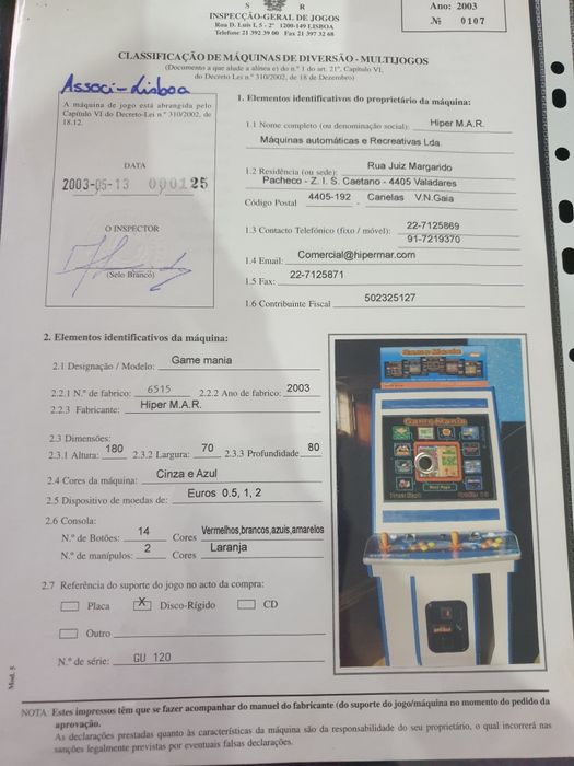 Vendo , alugo máquina arcade