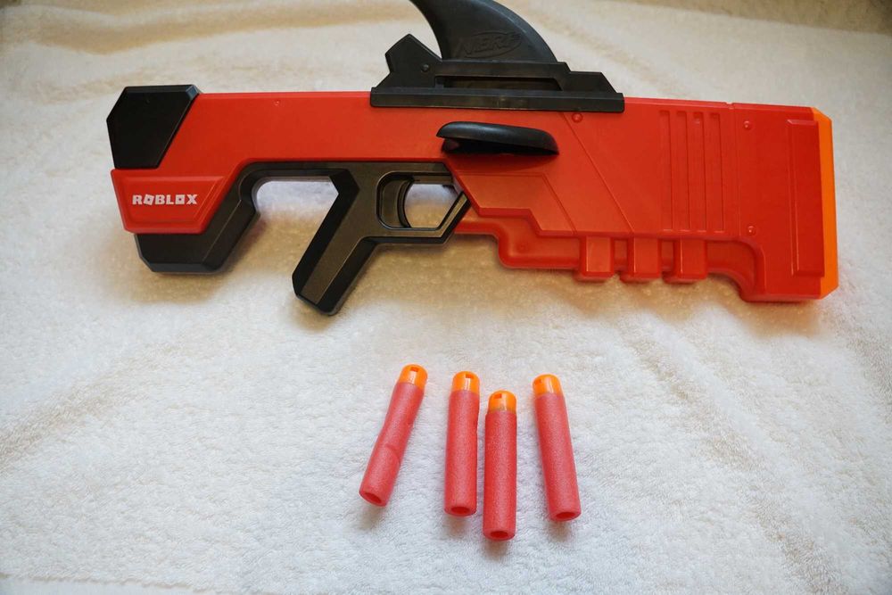 Бластер NERF Roblox, Shark Seeker Роблокс Нерф Hasbro