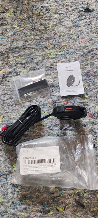 Мото зарядка на руль USB TAPE-C