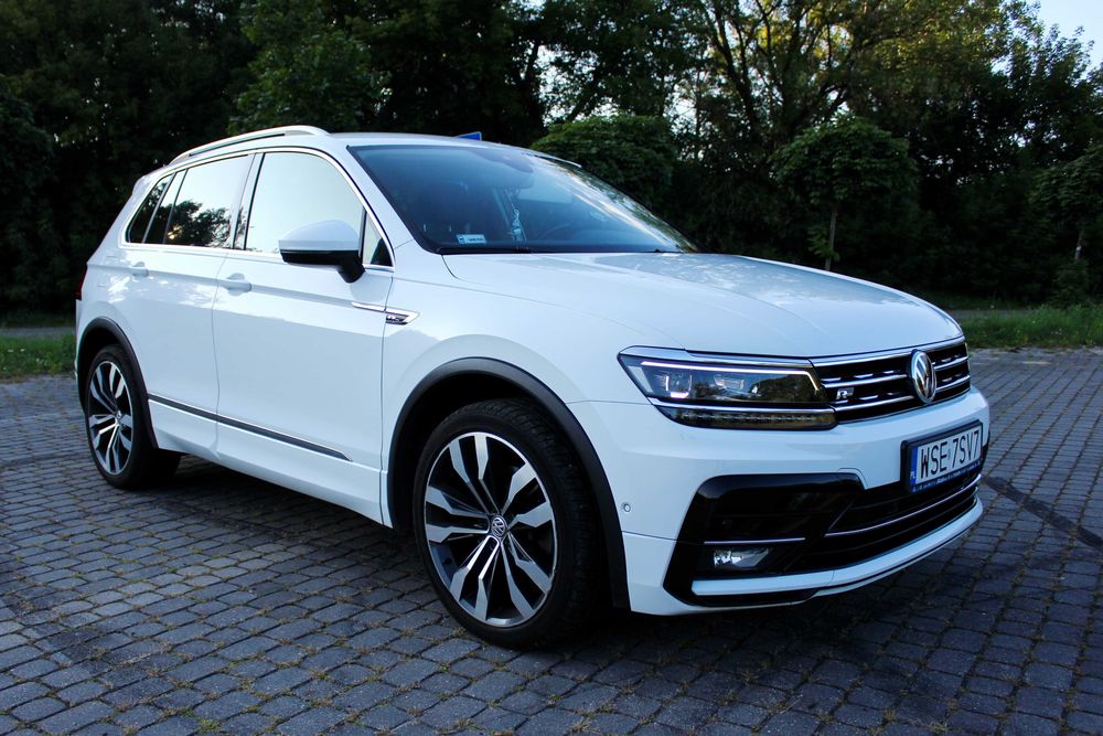 Volkswagen Tiguan R-line 4motion sprzedaż prywatna salon Polska