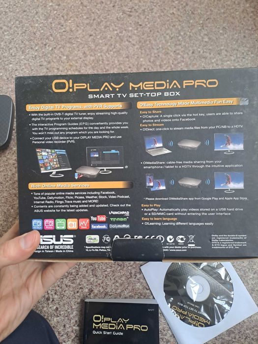HD-медиаплеер O!play media pro (Asus)