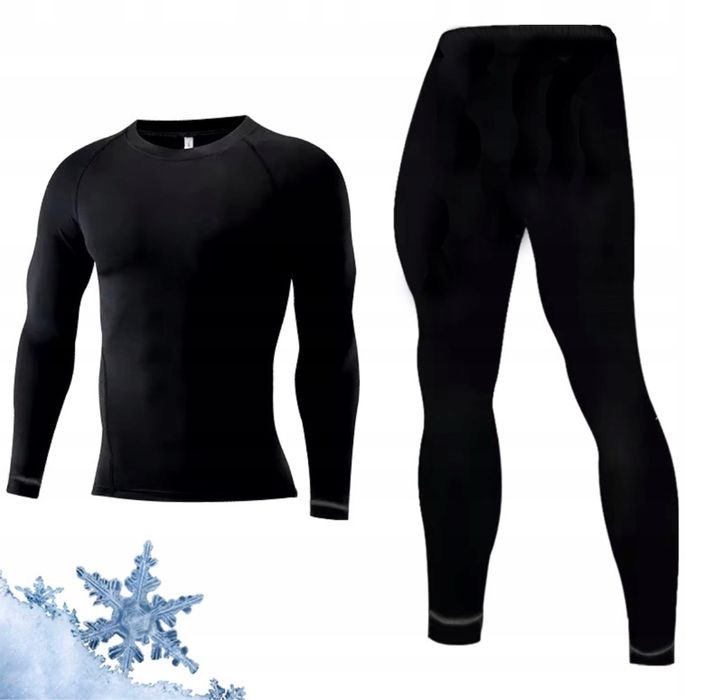 Bielizna Termoaktywna Odzież Termiczna Komplet na Zimę M-3XL 164-194cm