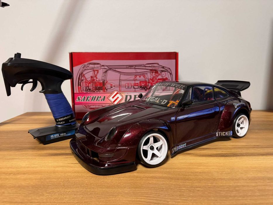 Model RC Drift 1:10 Sakura D5 RWD | Reve D | Hobbywing | FlySky GT5