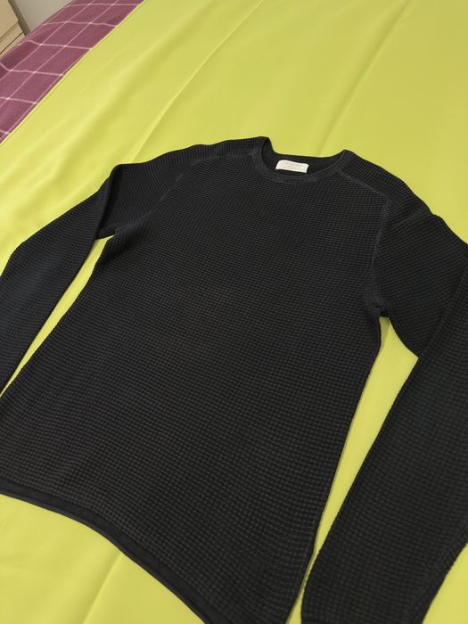 Camisola de Malha Preta Masculina