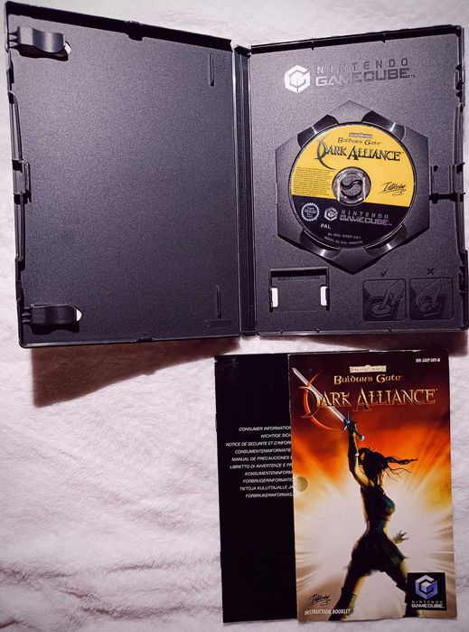 Baldurs Gate Dark Alliance Nintendo GameCube Wii PAL
