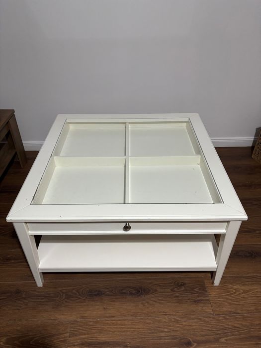 Stół stolik kawowy IKEA Hemnes / Liatorp biały