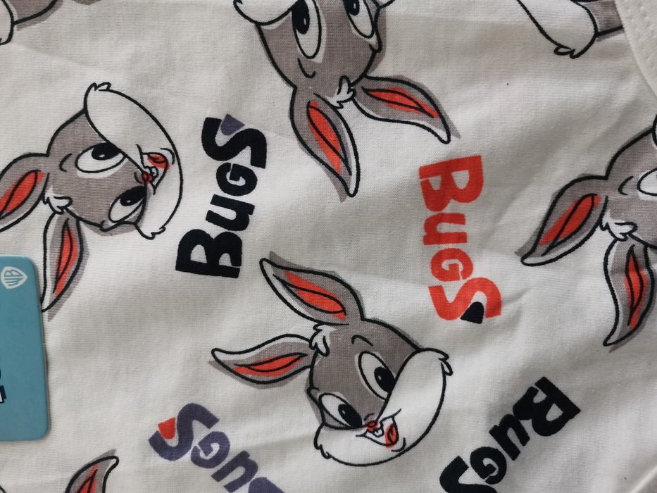 Nowe body Looney Tunes 74 długi rękaw
