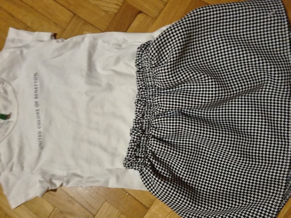 Zestaw dla dziewczynki r. 110 spodnica ,bluzka