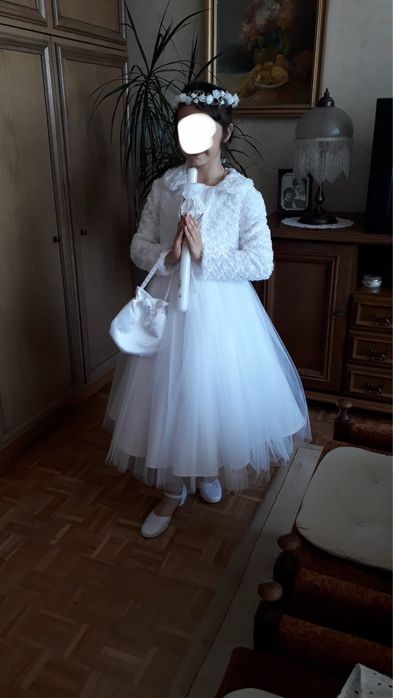 Sukienka komunijna + dodatki