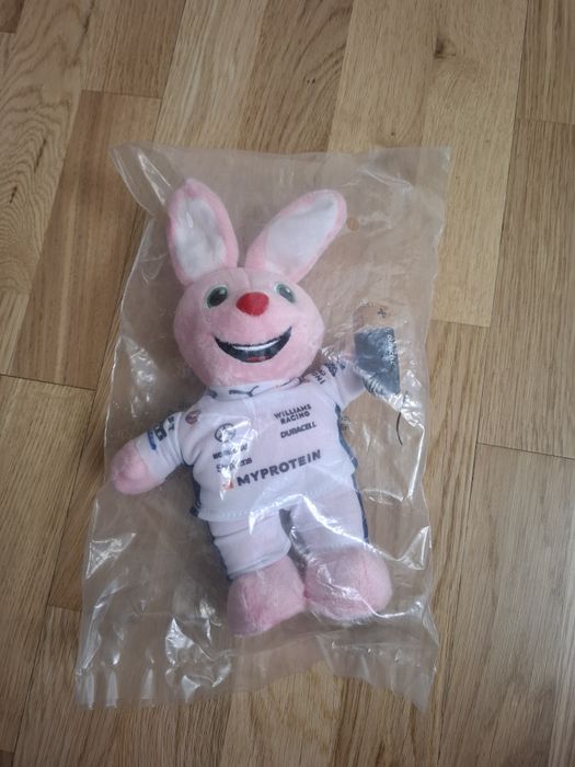 Pluszak Duracell F1, króliczek, Williams Racing