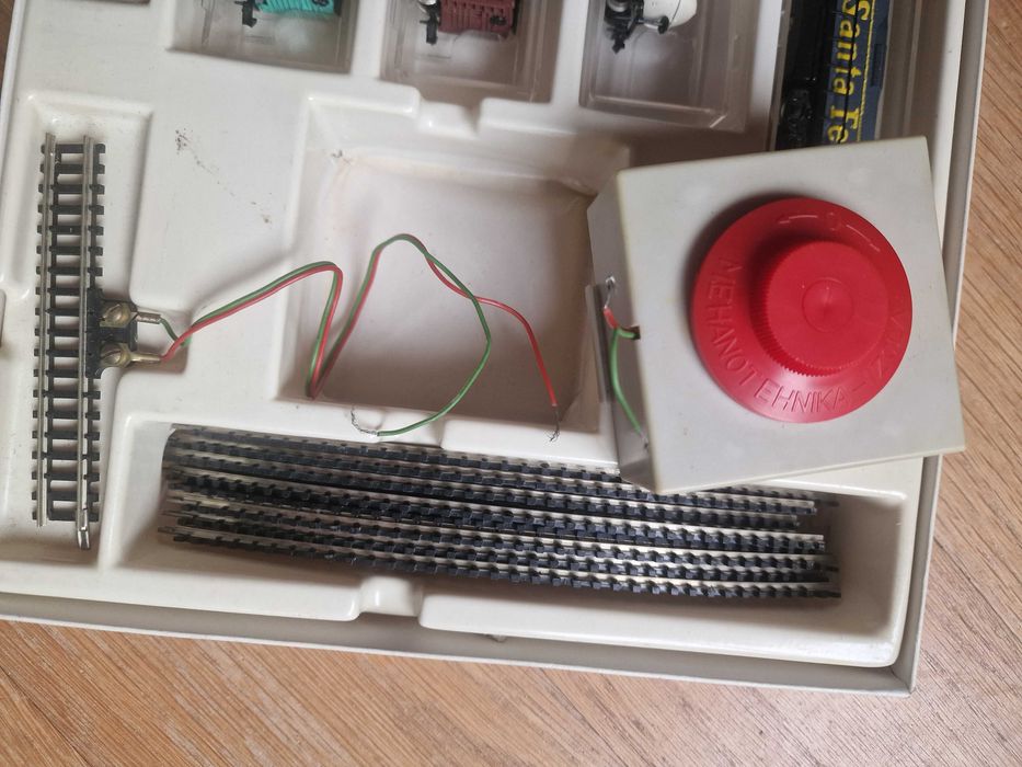 Comboio H0 Mehanotehnika - Anos 60, conjunto raro.