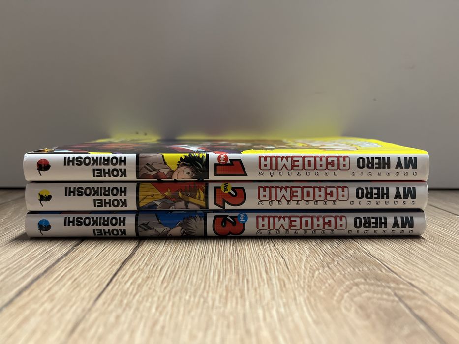 Manga Boku no hero academia tomy 1-3