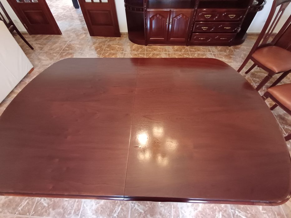 Mesa De Jantar Com 6 Cadeiras