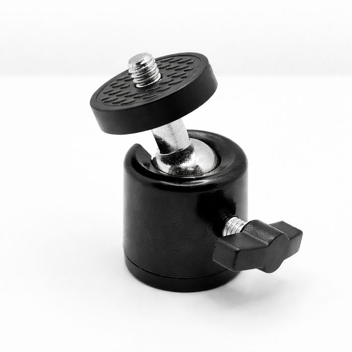 Шарнірний адаптер 1/4" 360° | Кульова головка для штатива, світла, кам