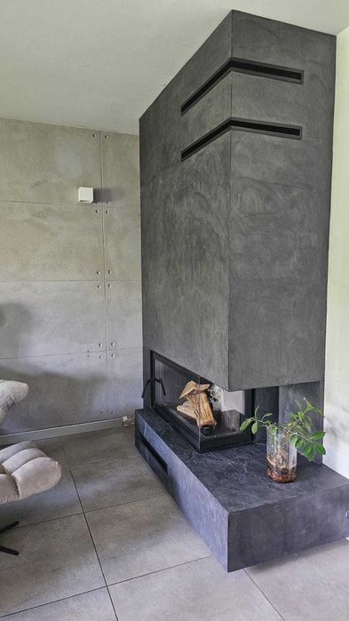 FORNIR Black Slate | Naturalny kamień w rolce | 305x122x0,2 cm
