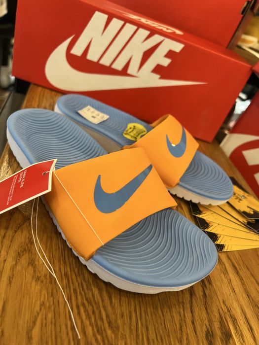 Підліткові шльопанці Nike kawa slide (gs/ps) (FJ8812-001)