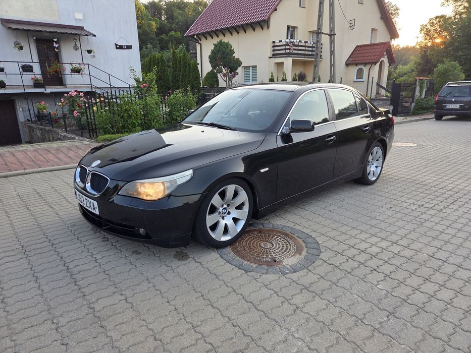 Bmw 530i e60 Anglik 231 KM NISKI PRZEBIEG V5C ważny  idealny na części