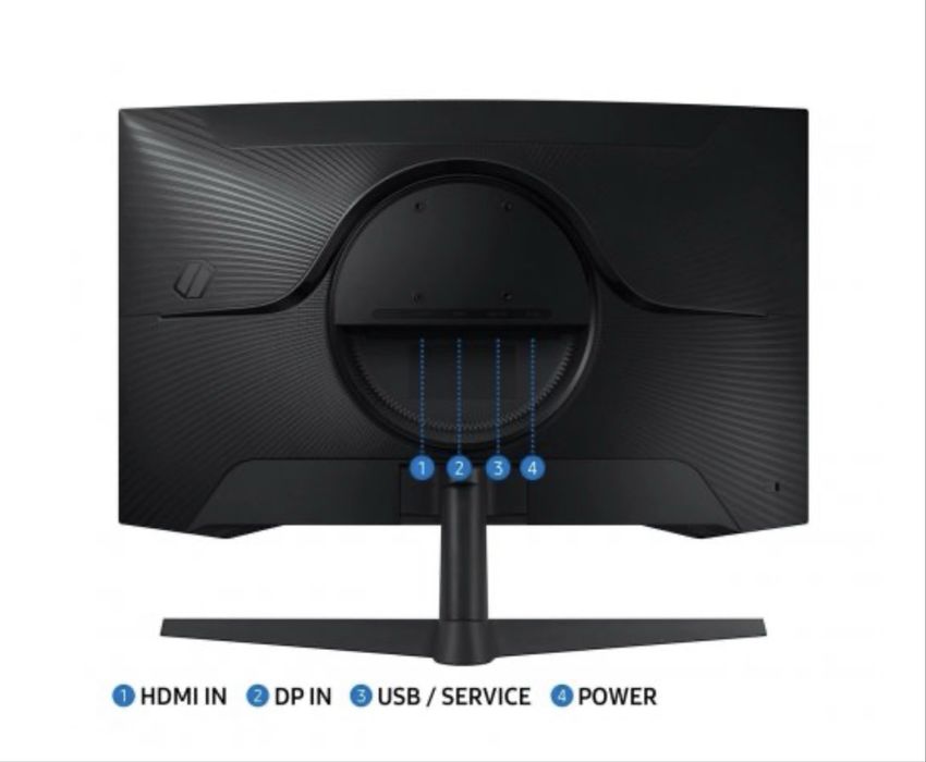 Монитор Samsung 27" Odyssey G5 S27CG550 (LS27CG550EIXCI) Black / VA / 165 Гц