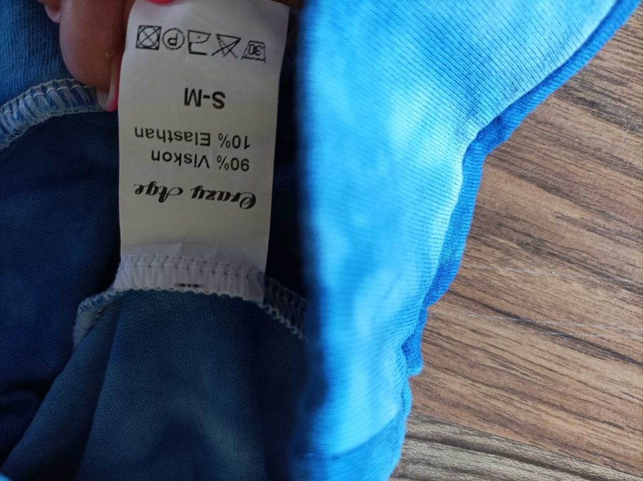 Legginsy niebiesko-granatowe rozm S/M