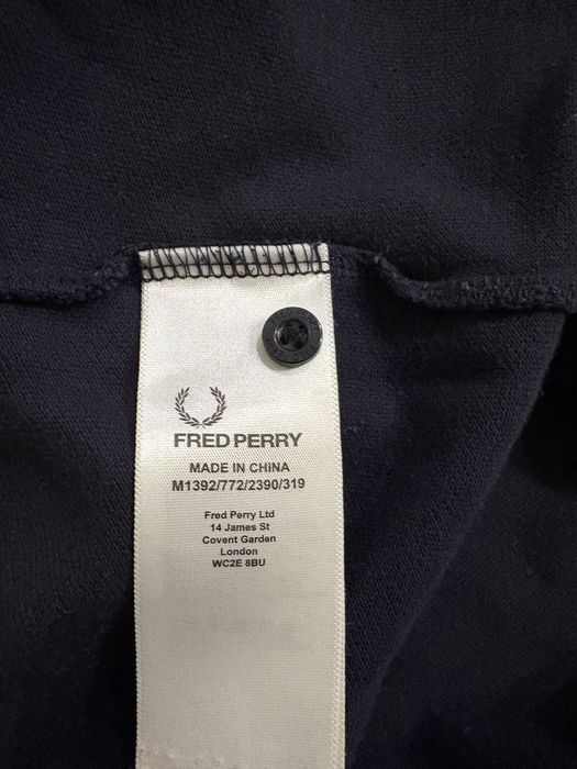 Чоловіче поло на довгий рукав Fred Perry