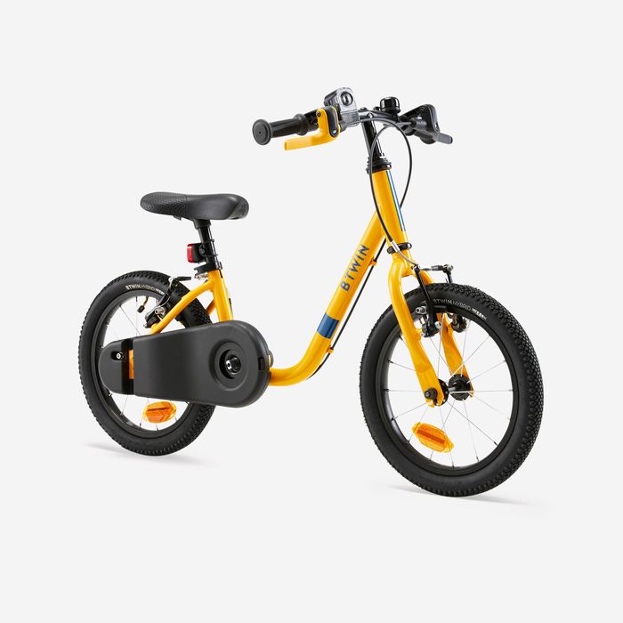 BICICLETA DE APRENDIZAGEM 2 EM 1 CRIANÇA 3-5 ANOS 14" DISCOVER 500