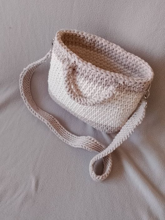 Torba że sznurka ręcznie robione