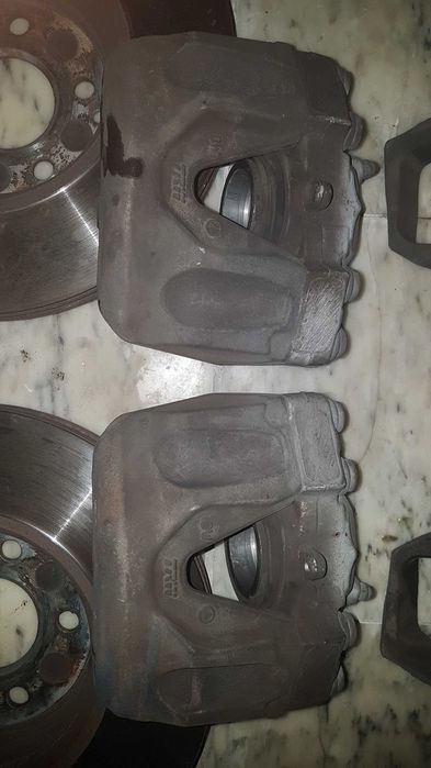 Mercedes W204 . Sistema de travagem dianteiro TRW 320mm (OEM nos V6)