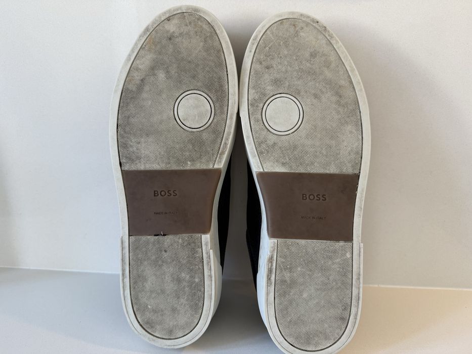 Ténis / Sneakers Hugo Boss em Pele (Original) - Como Novos - Tam. 43