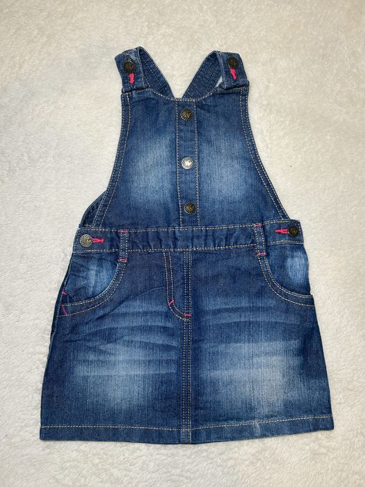 Джинсові сарафани та спіднички для дівчинки